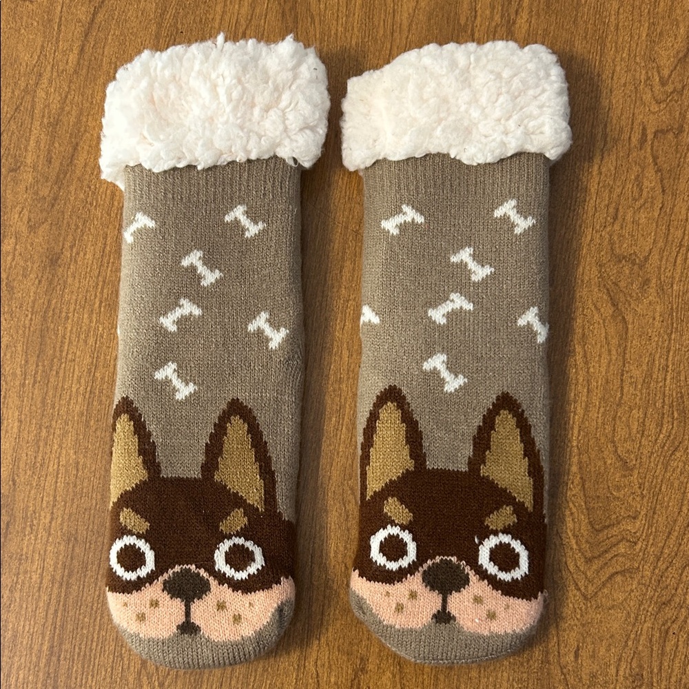 Cozy Dog-Themed Socks